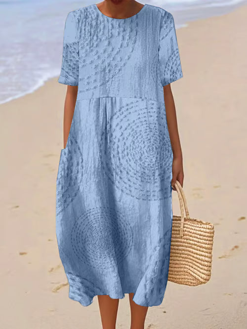 Dress with Soft Details