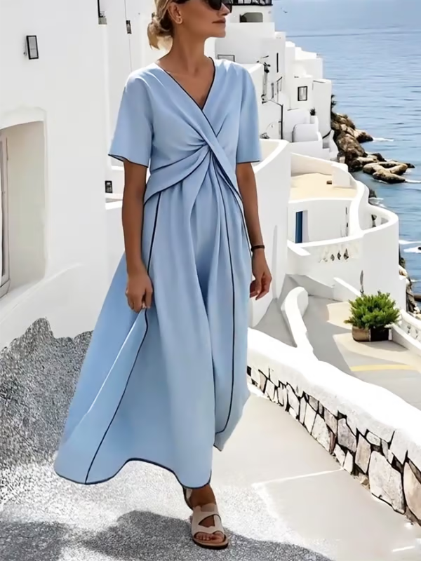 Loose Blue Dress