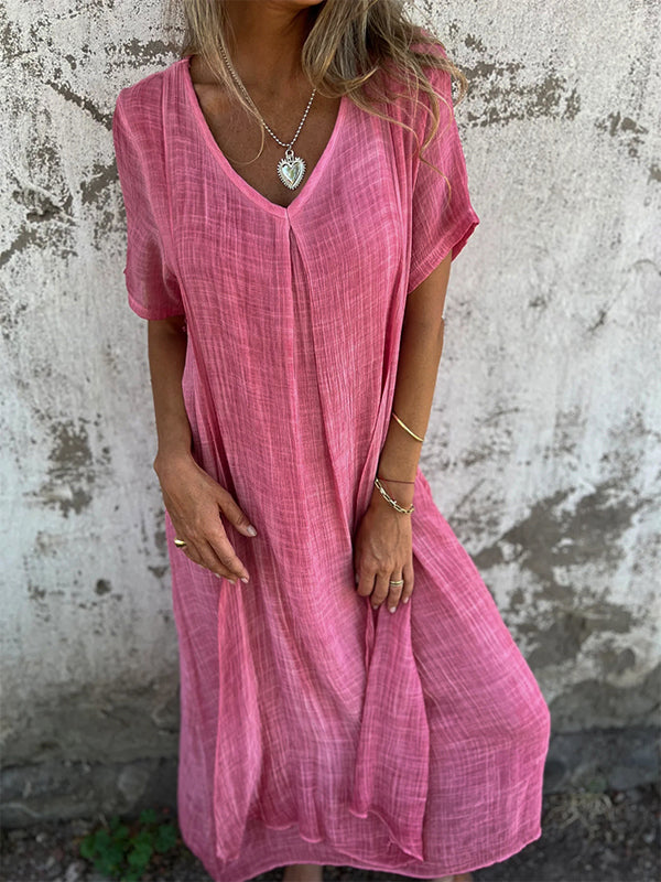 Marta | Linen Summer Dress