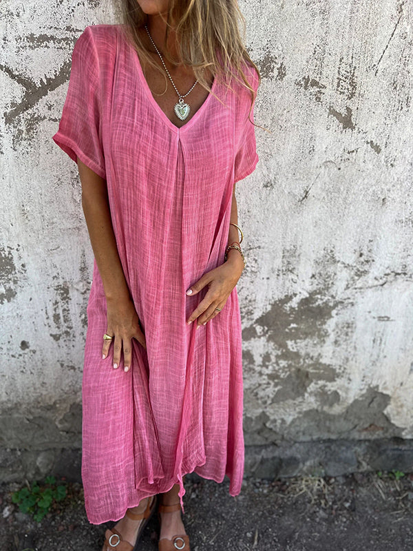 Marta | Linen Summer Dress