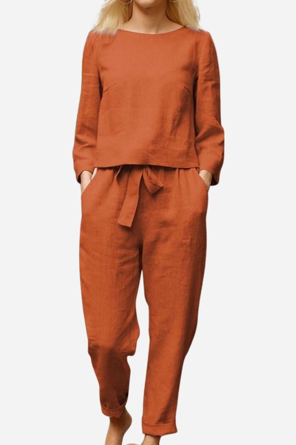 Inés | Chic Linen Set (Buy 1 Get 1 Free)