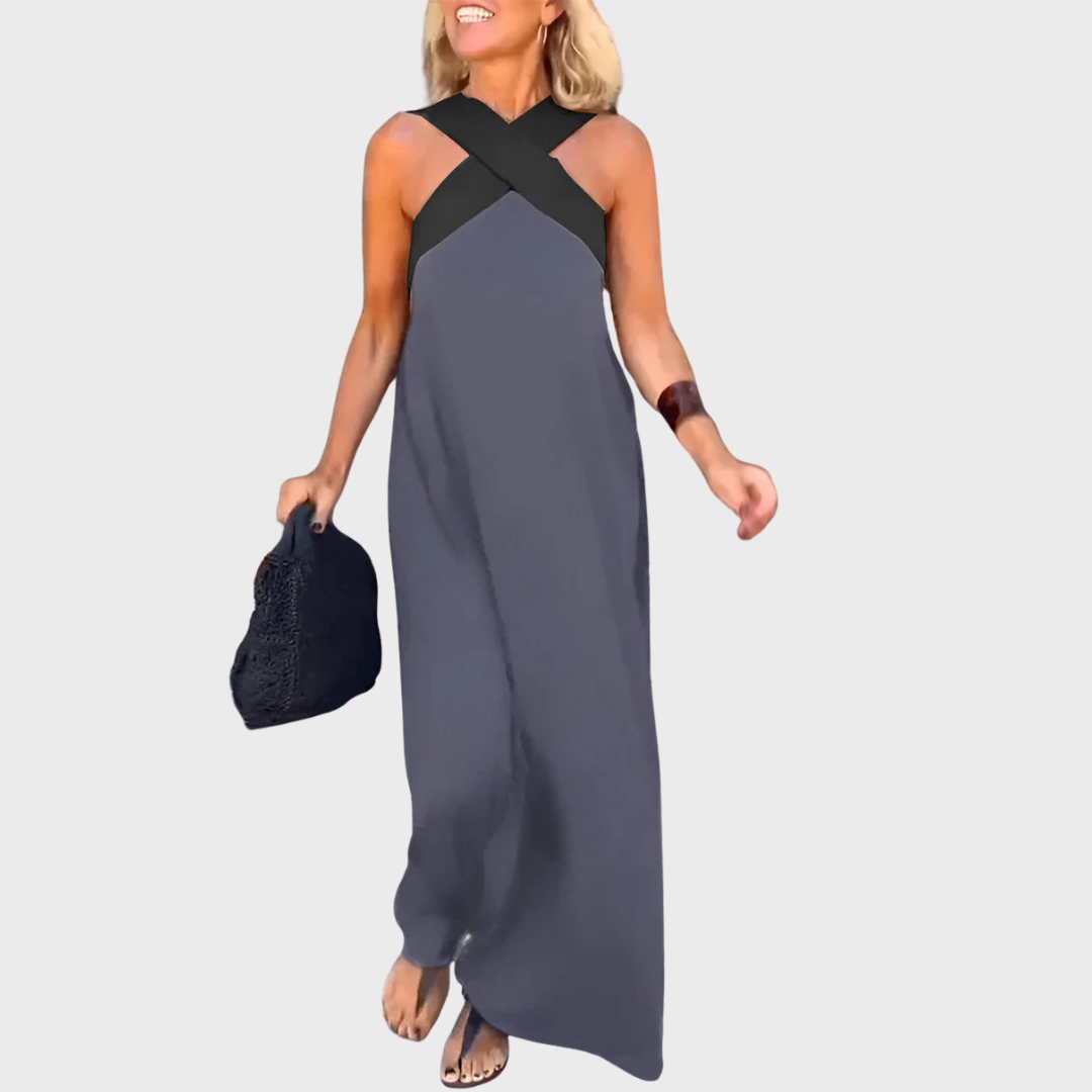 Joséphine | Crossed Midi Dress