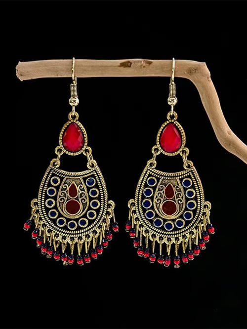Boho Earrings with Natural Details