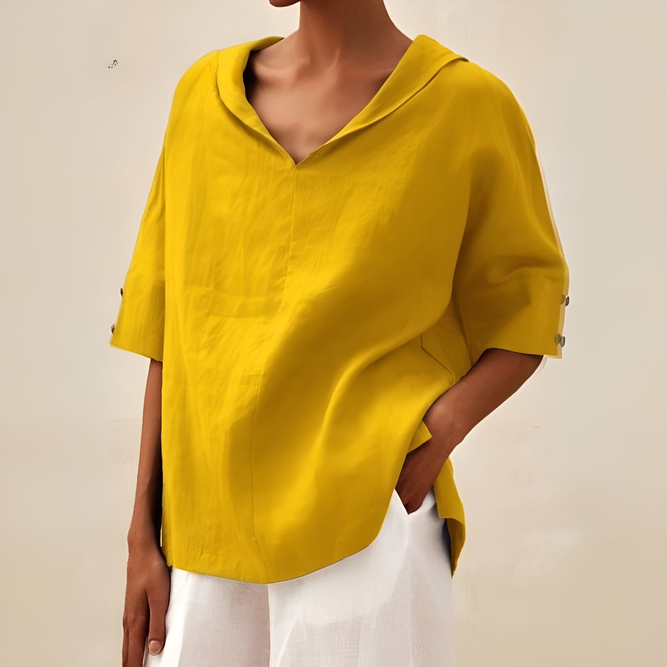 Raya | Linen Blouse