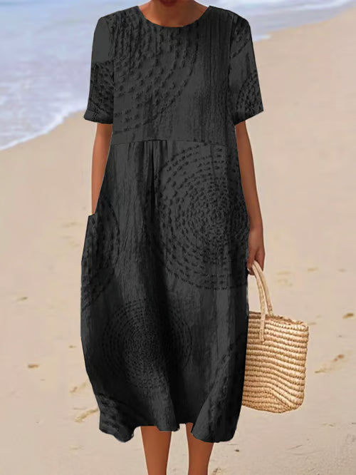 Dress with Soft Details