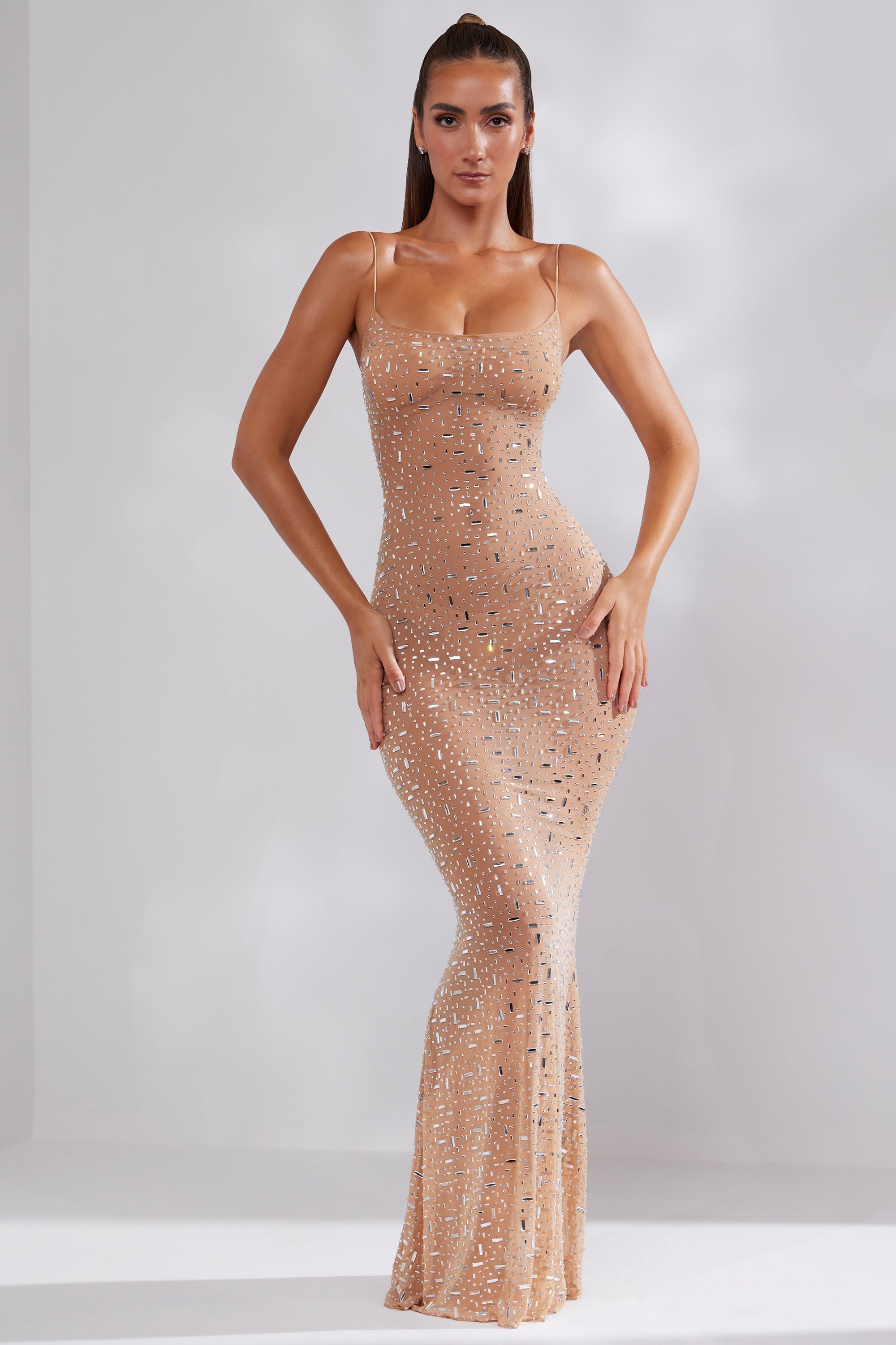 Aurela I Trendy Beaded Dress