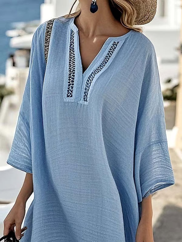 Loose Striped Dress