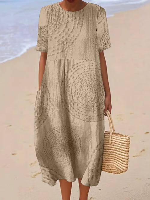 Dress with Soft Details