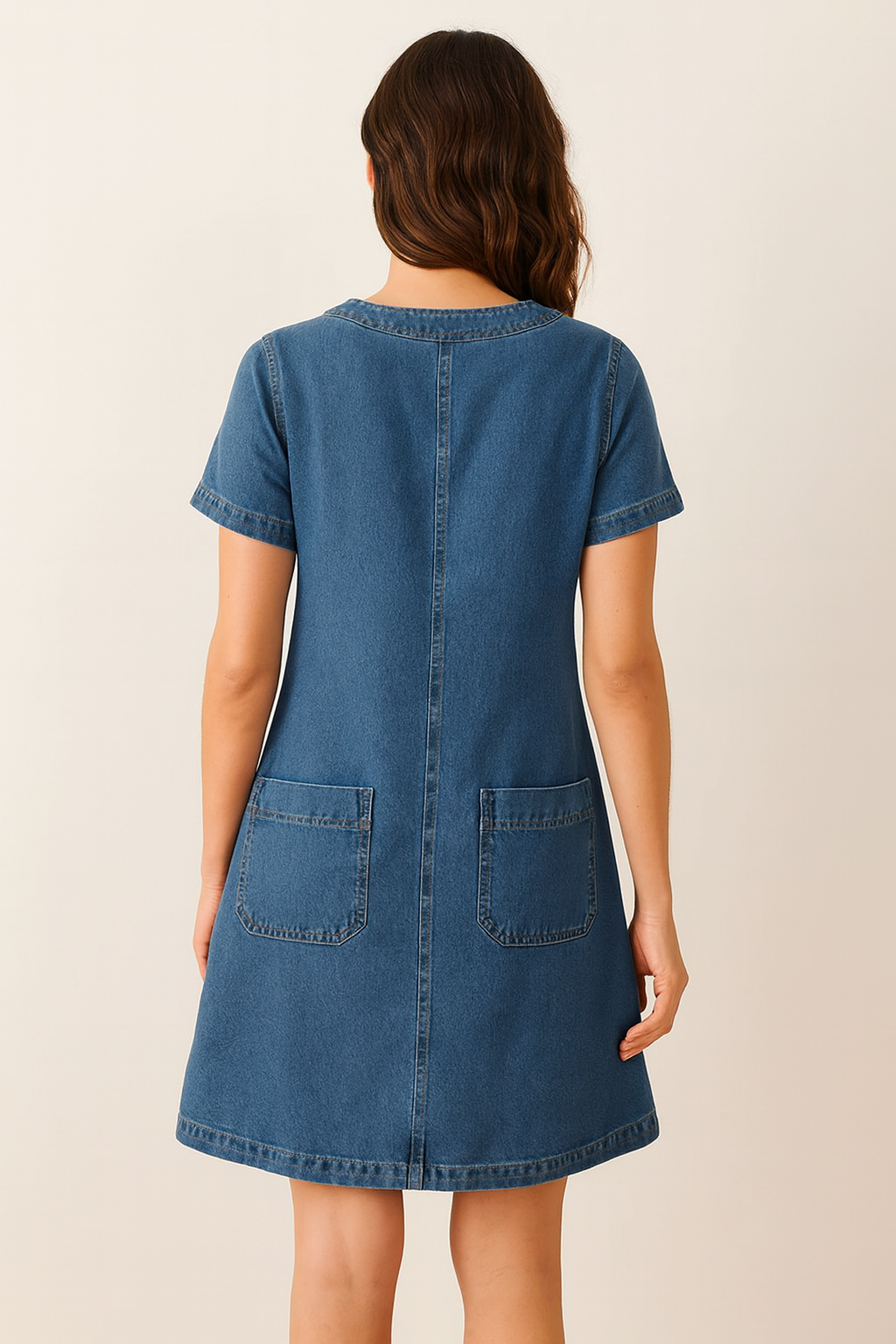 Elegant Denim Dress