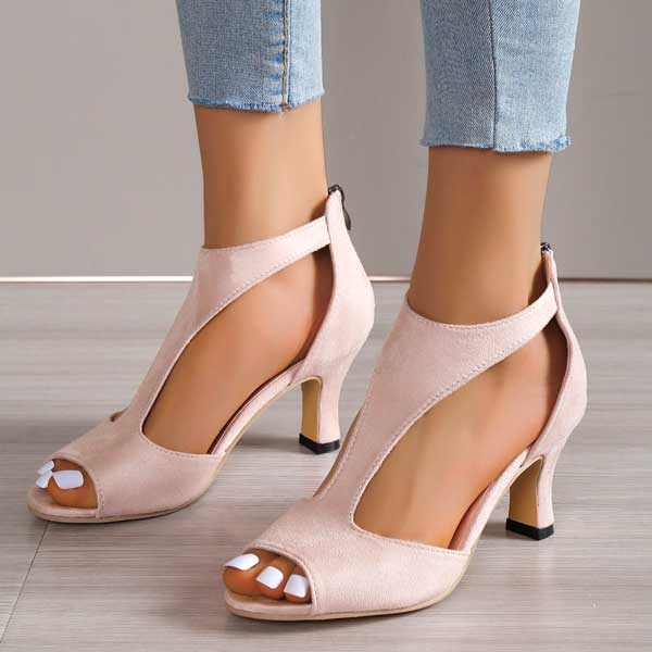 Orthopedic Heeled Sandals - Novara