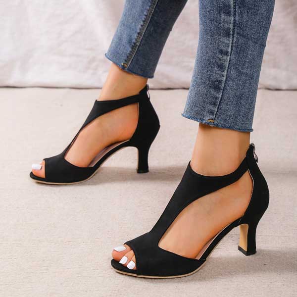 Orthopedic Heeled Sandals - Novara