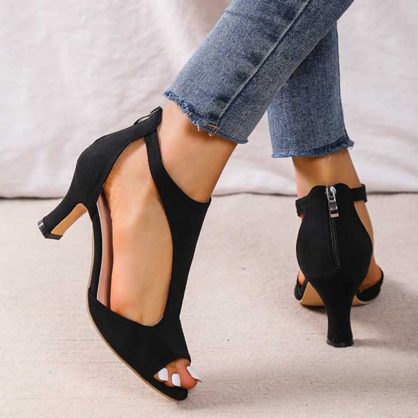 Orthopedic Heeled Sandals - Novara