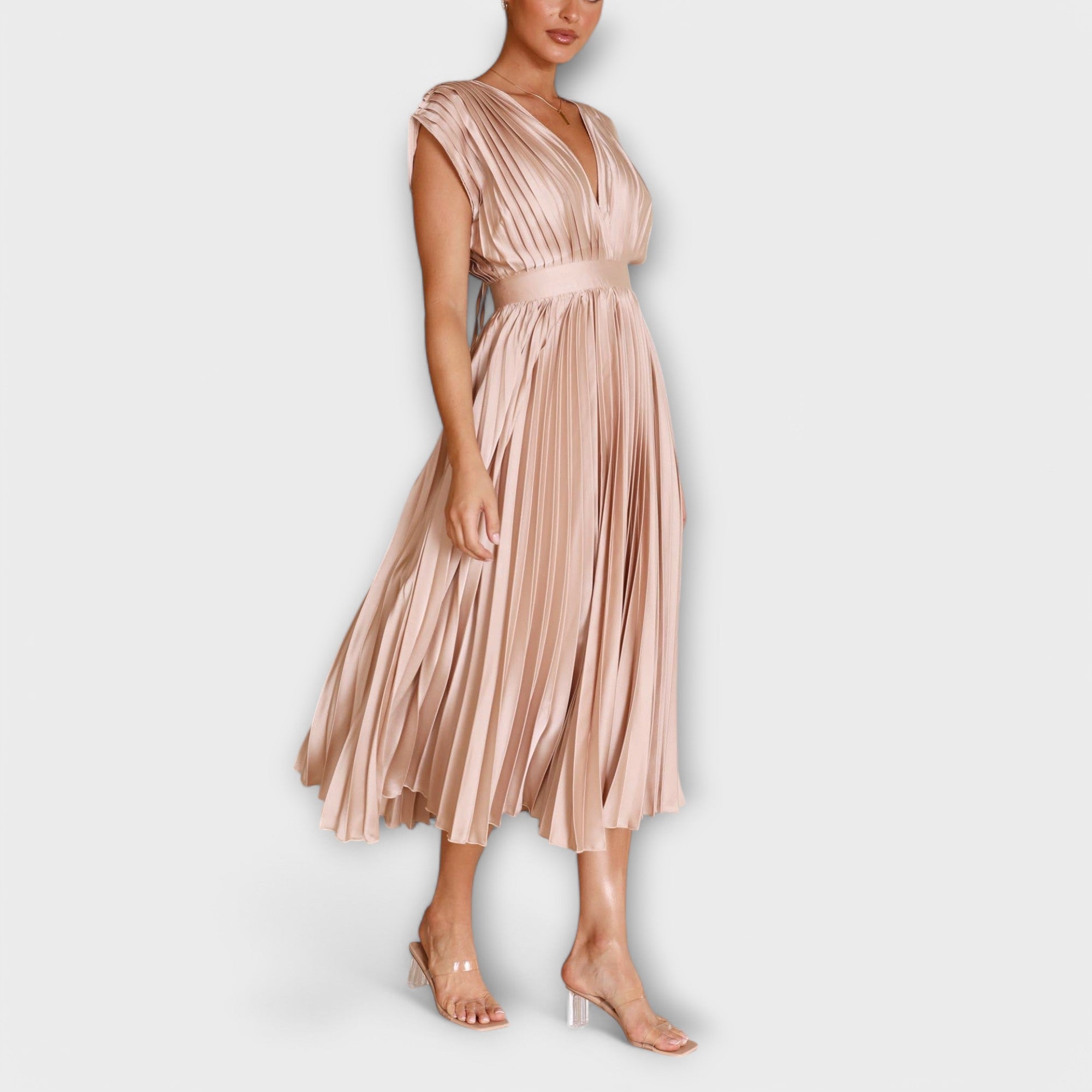 Alessia™ | Chic Pleated Dress