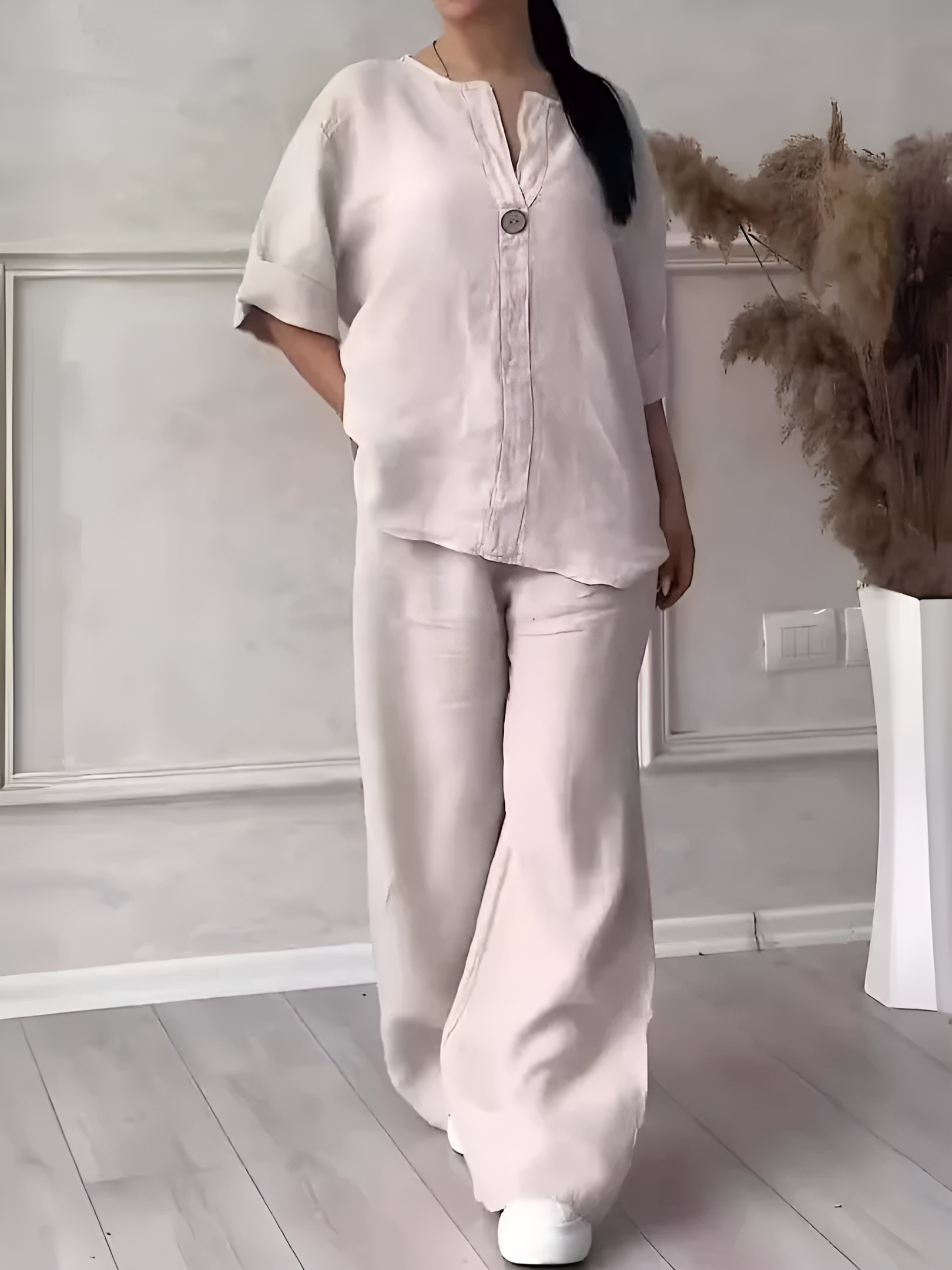 Maria | Relaxed Linen Set (1+1 Free)