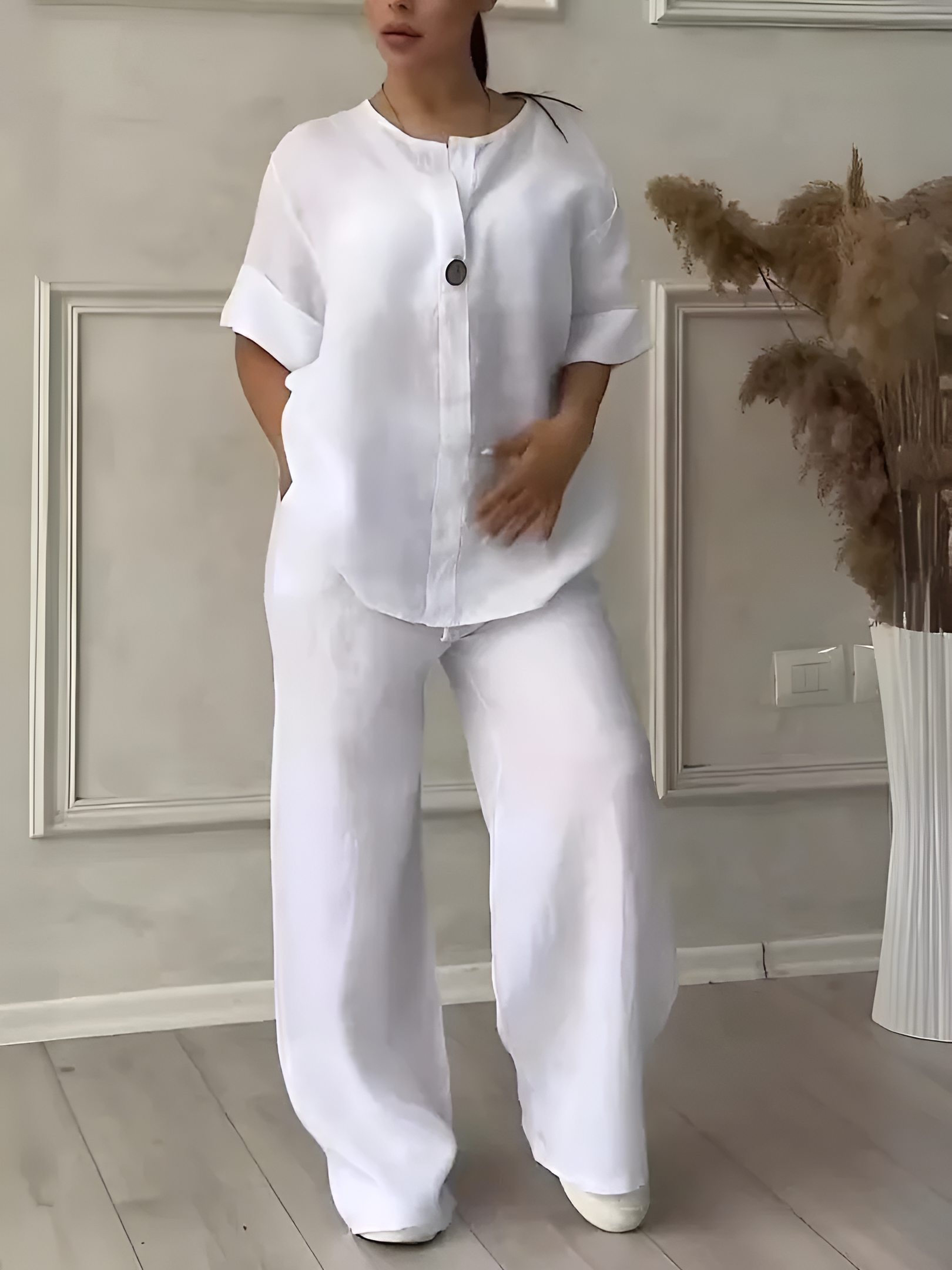 Maria | Relaxed Linen Set (1+1 Free)