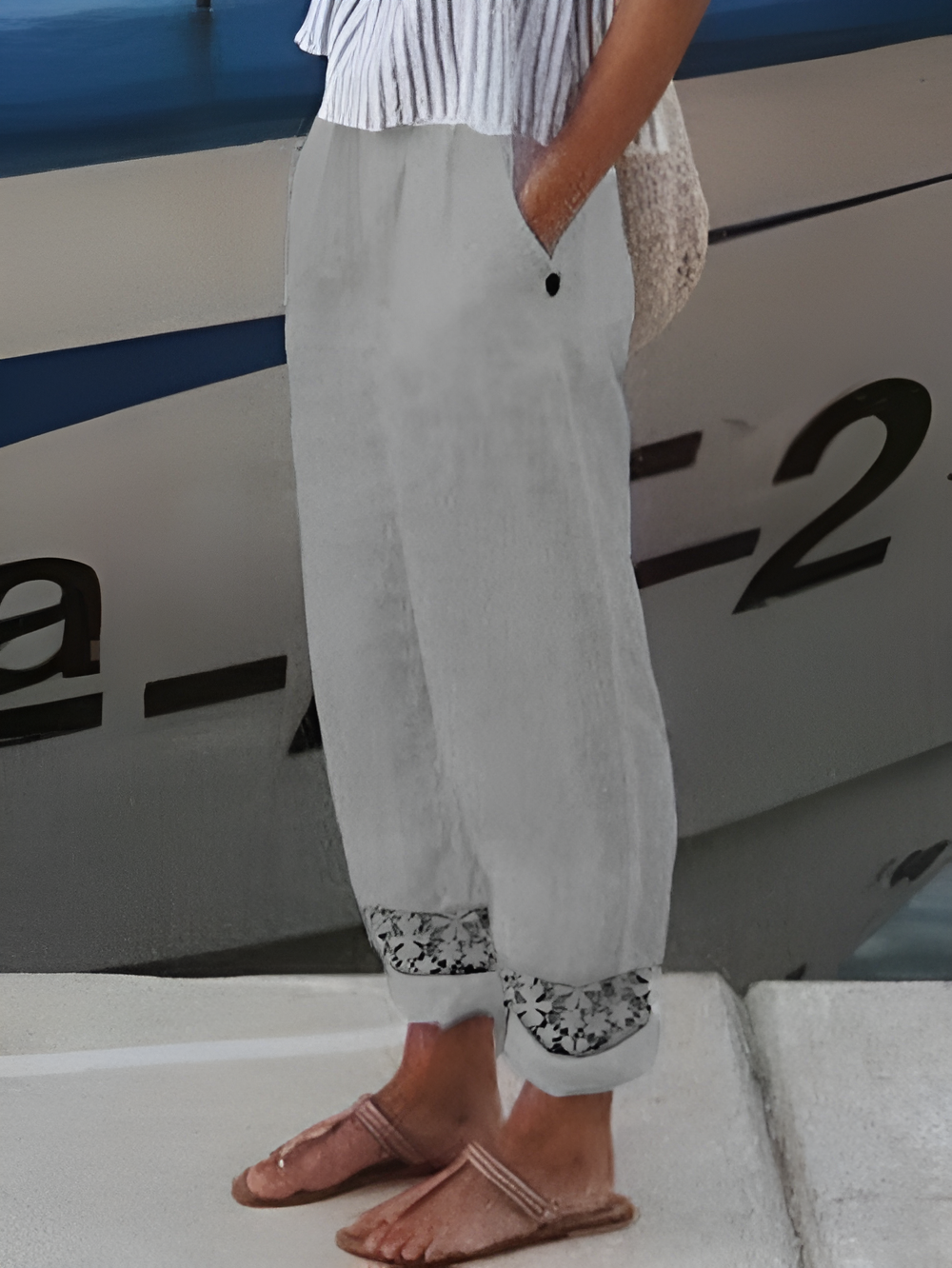 Alejandro I Elegant Linen Pants