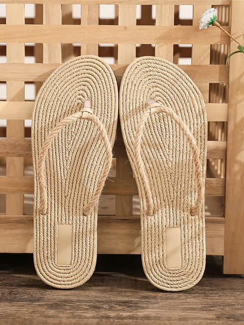 Braided Sandals with Artisan Touch