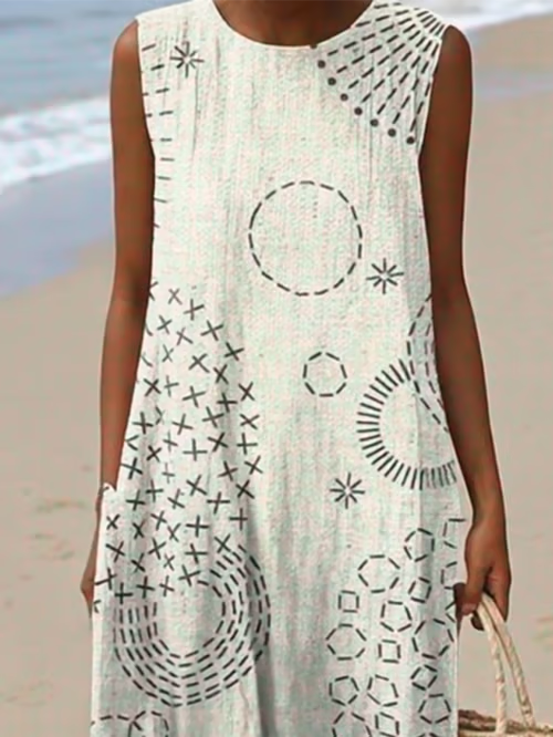 Dress with a Defined Waist