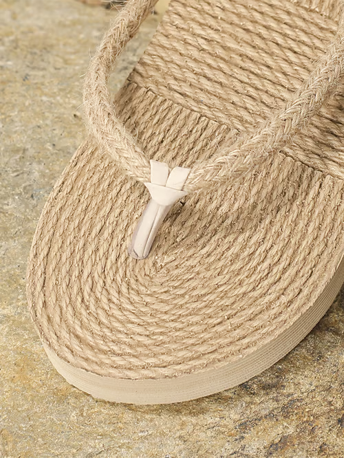 Braided Sandals with Artisan Touch