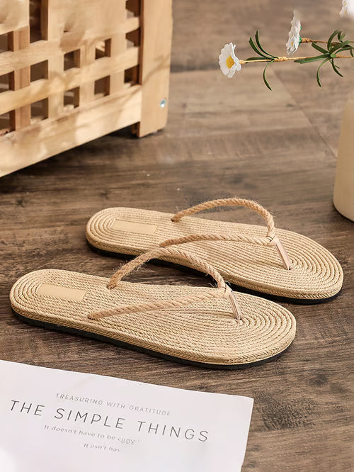Braided Sandals with Artisan Touch
