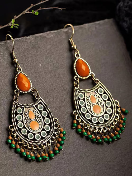 Boho Earrings with Natural Details
