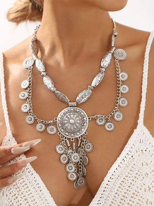 Chic Bohemian Style Handmade Collar