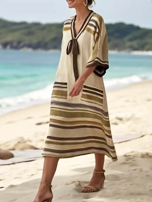Boho Dress with Bow
