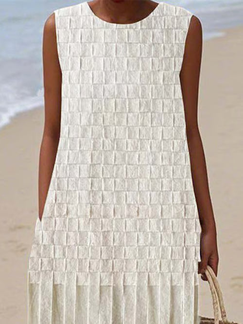 Short Checkered Dress