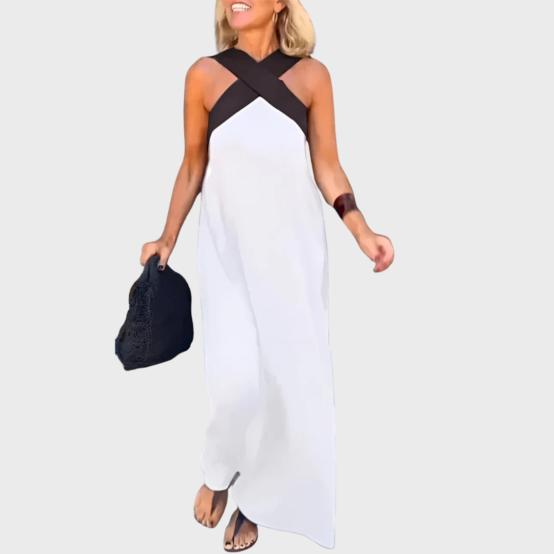 Joséphine | Crossed Midi Dress