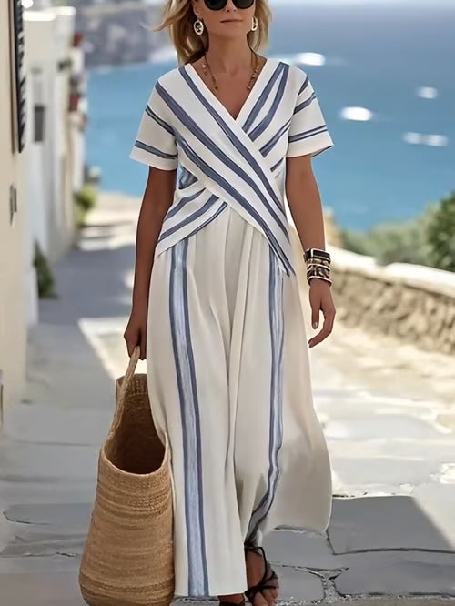 Striped Maritime Dress