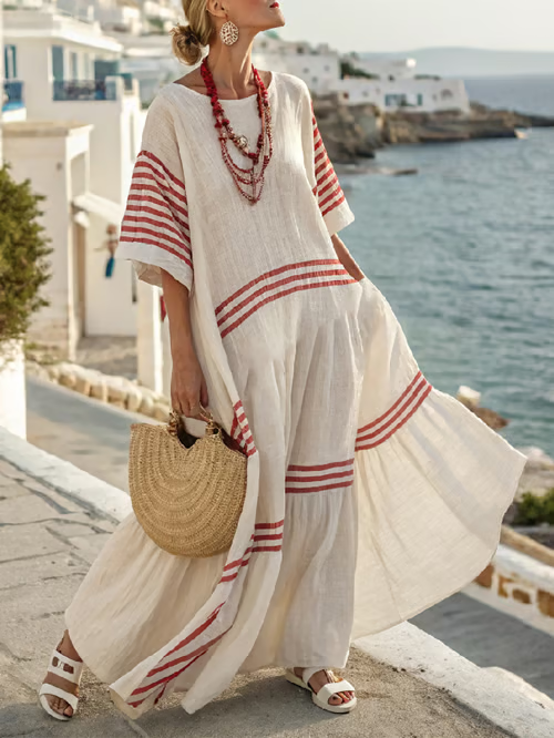 Loose dress for relaxed days