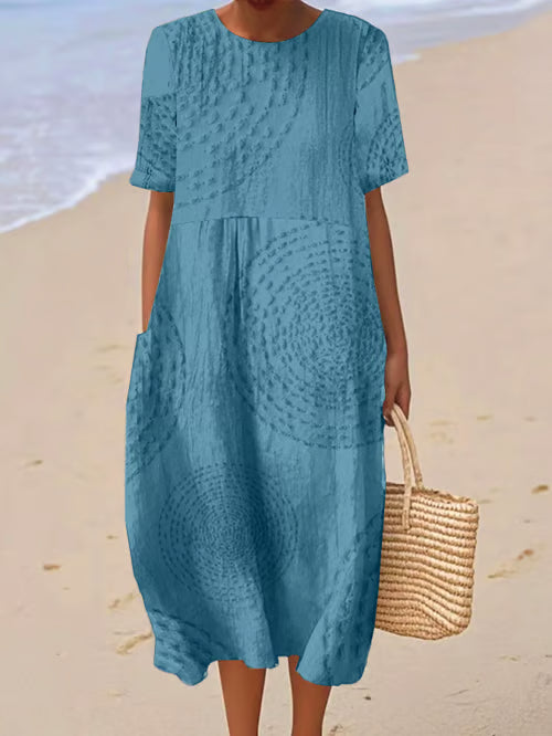 Dress with Soft Details