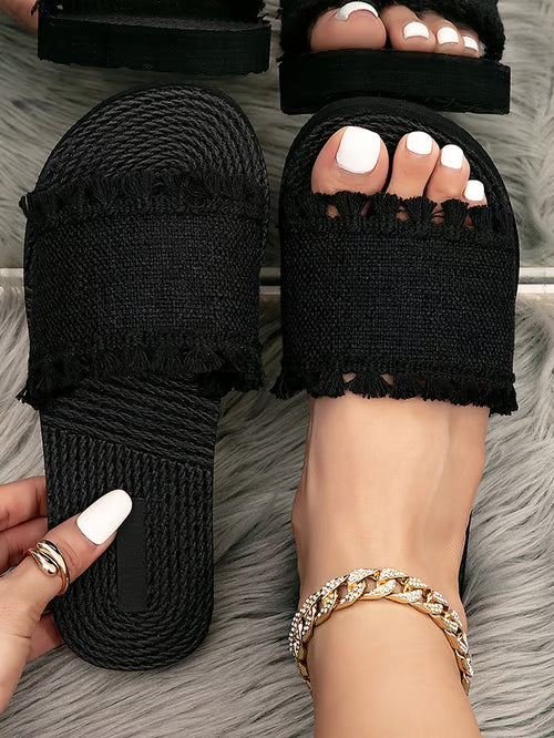 Boho Summer Woven Sandals