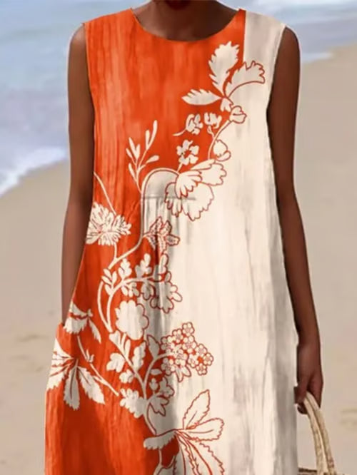 Light Button Dress
