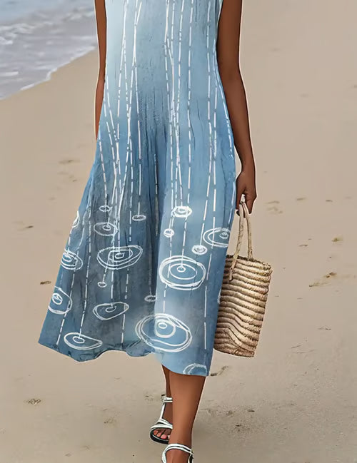 Dress with Raindrops