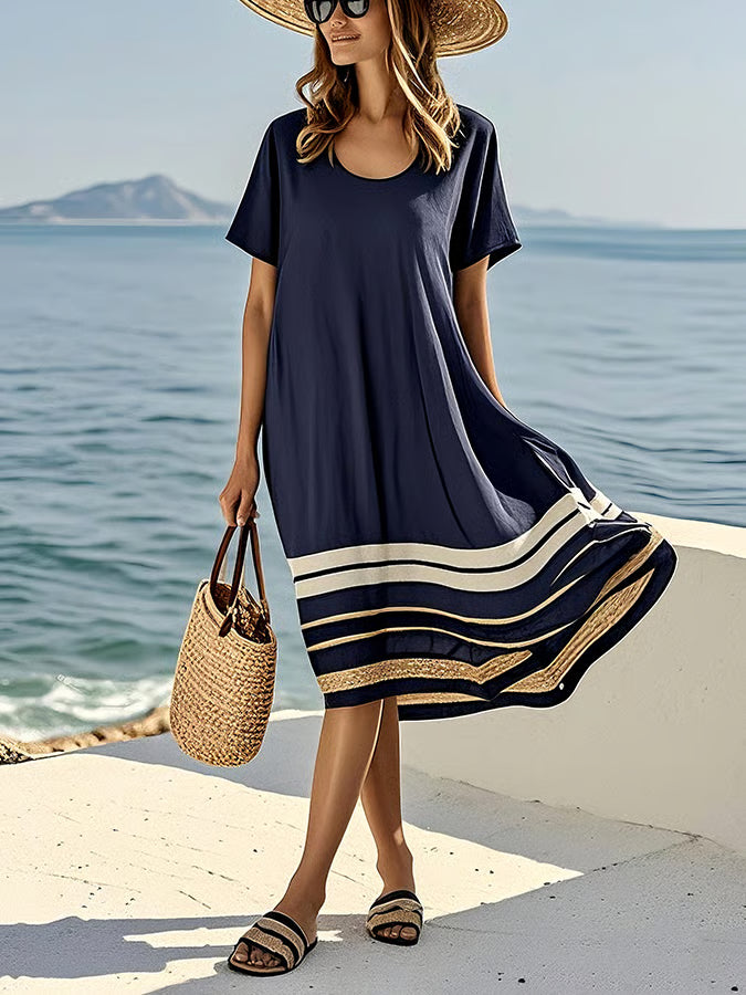 Linen Mini Dress for Summer