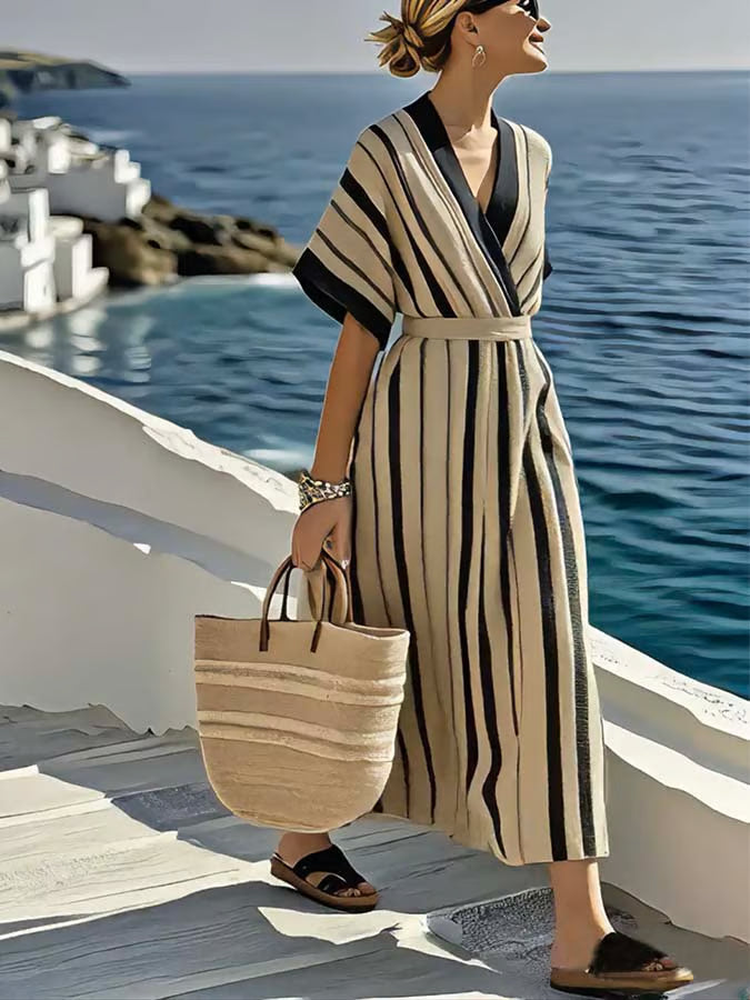 Loose Fine Linen Dress