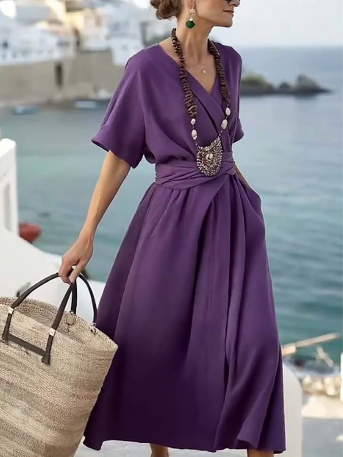Loose Dress with Pockets