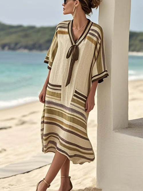 Boho Dress with Bow