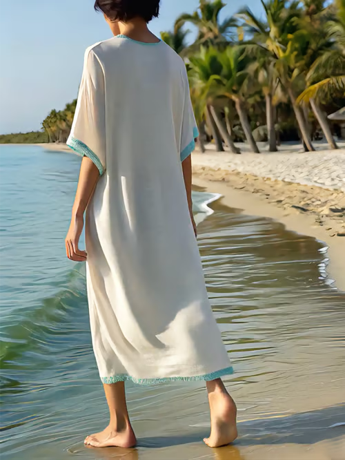 Linen Beach Dress