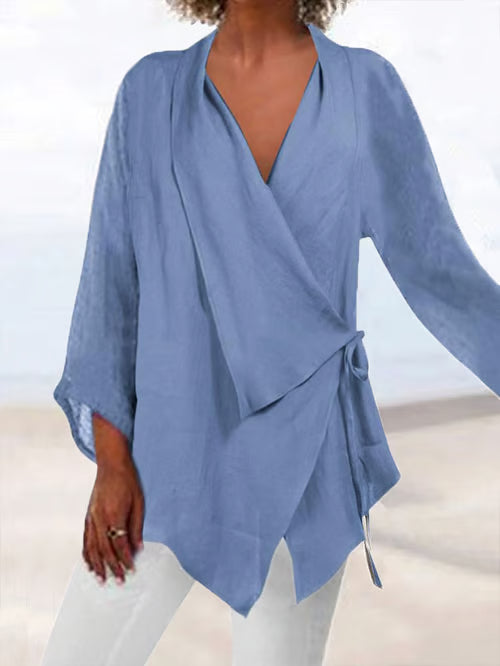 Carmen I oversized linen shirt