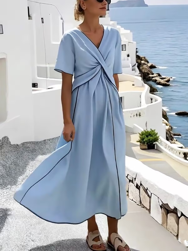Loose Blue Dress