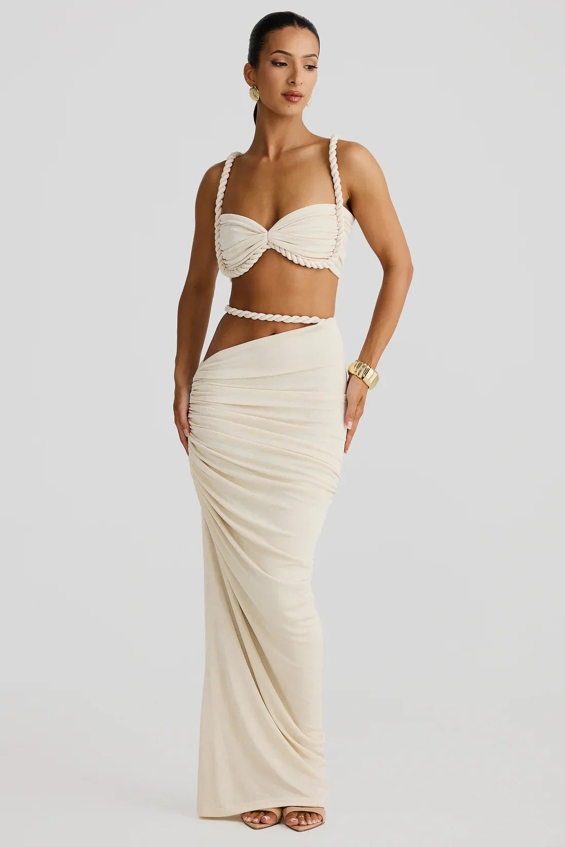 Zendaya | Marble Beaded Dress