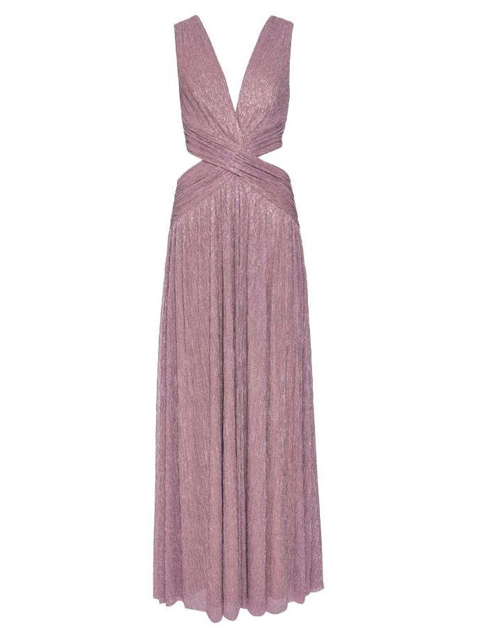 Colette | Long Dress with Deep V-Neck