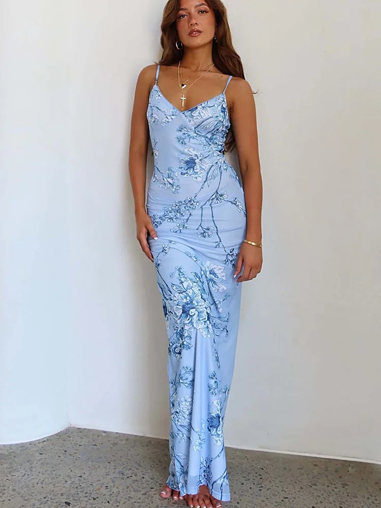 Yolina | Retro Floral Dress