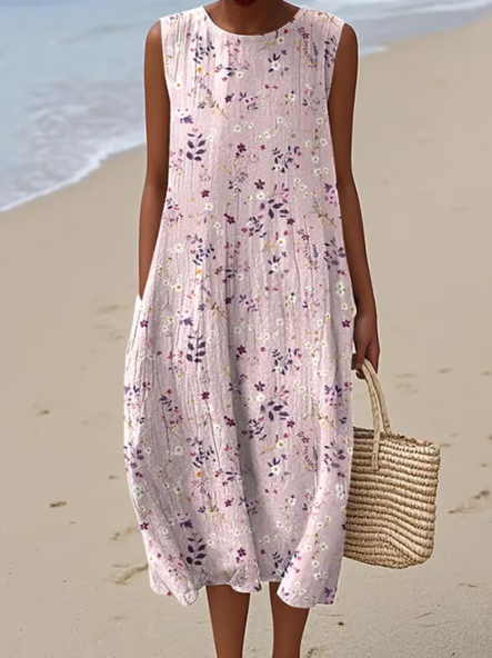 Wildflower Linen Dress