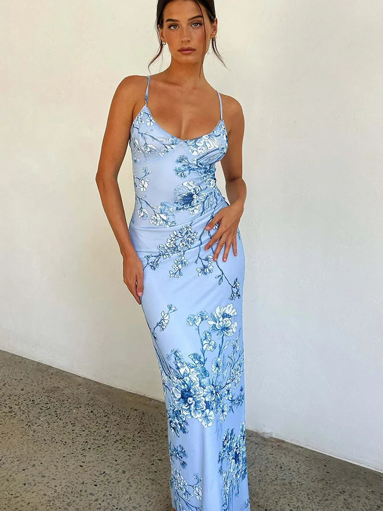 Yolina | Retro Floral Dress