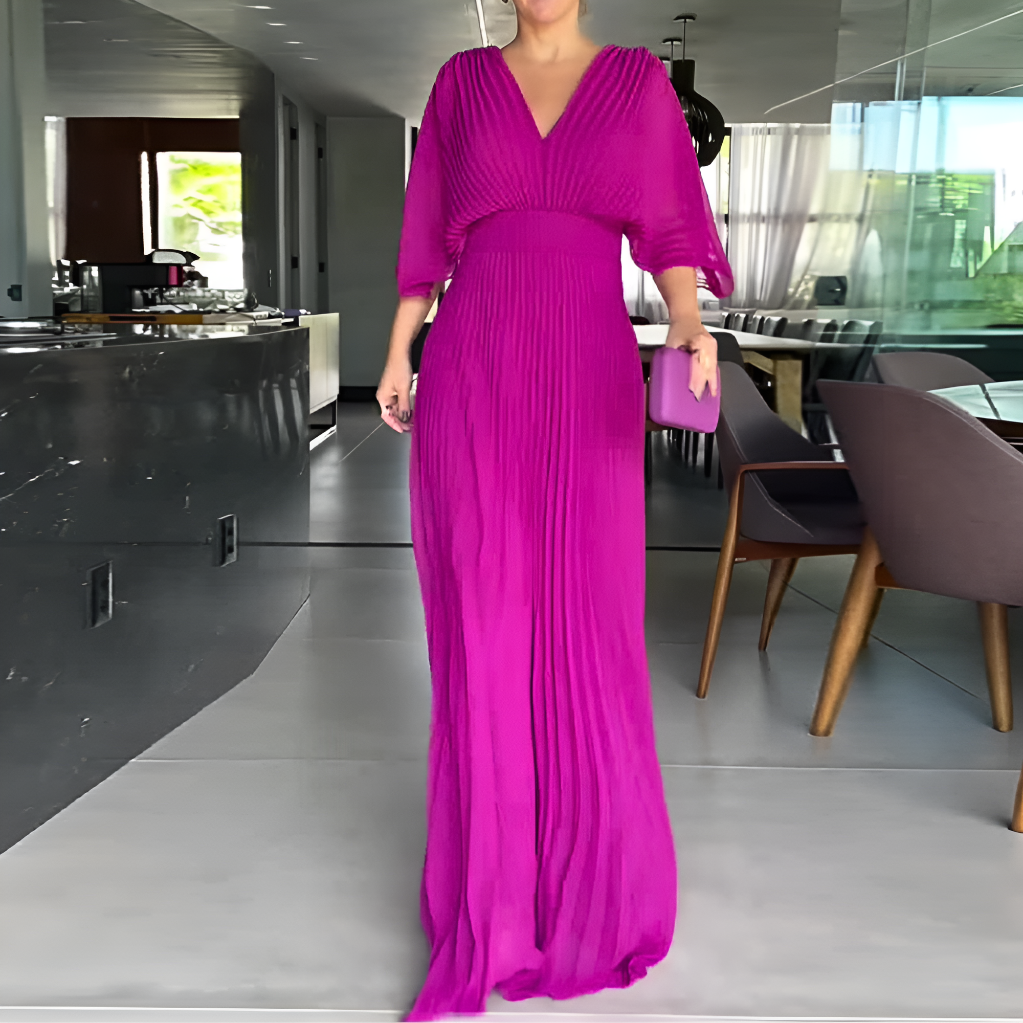 Liora | Summer Elegance in Long Dress