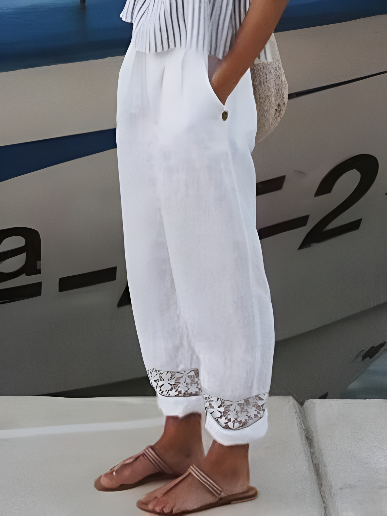 Alejandro I Elegant Linen Pants