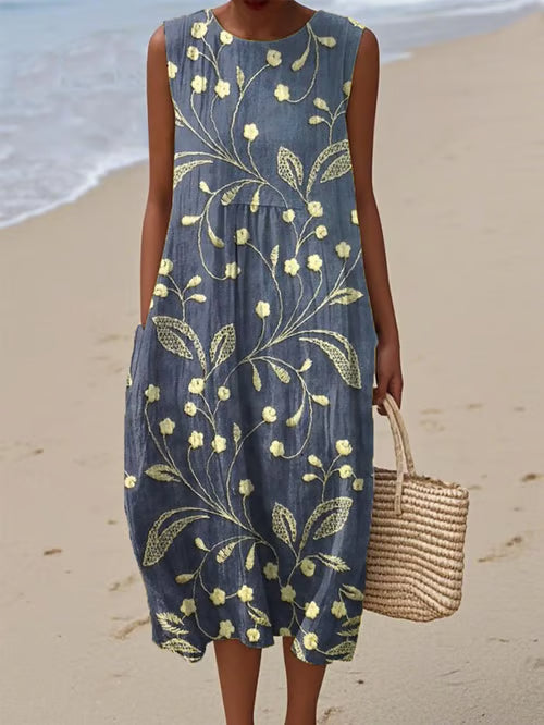 Elegant Floral Dress